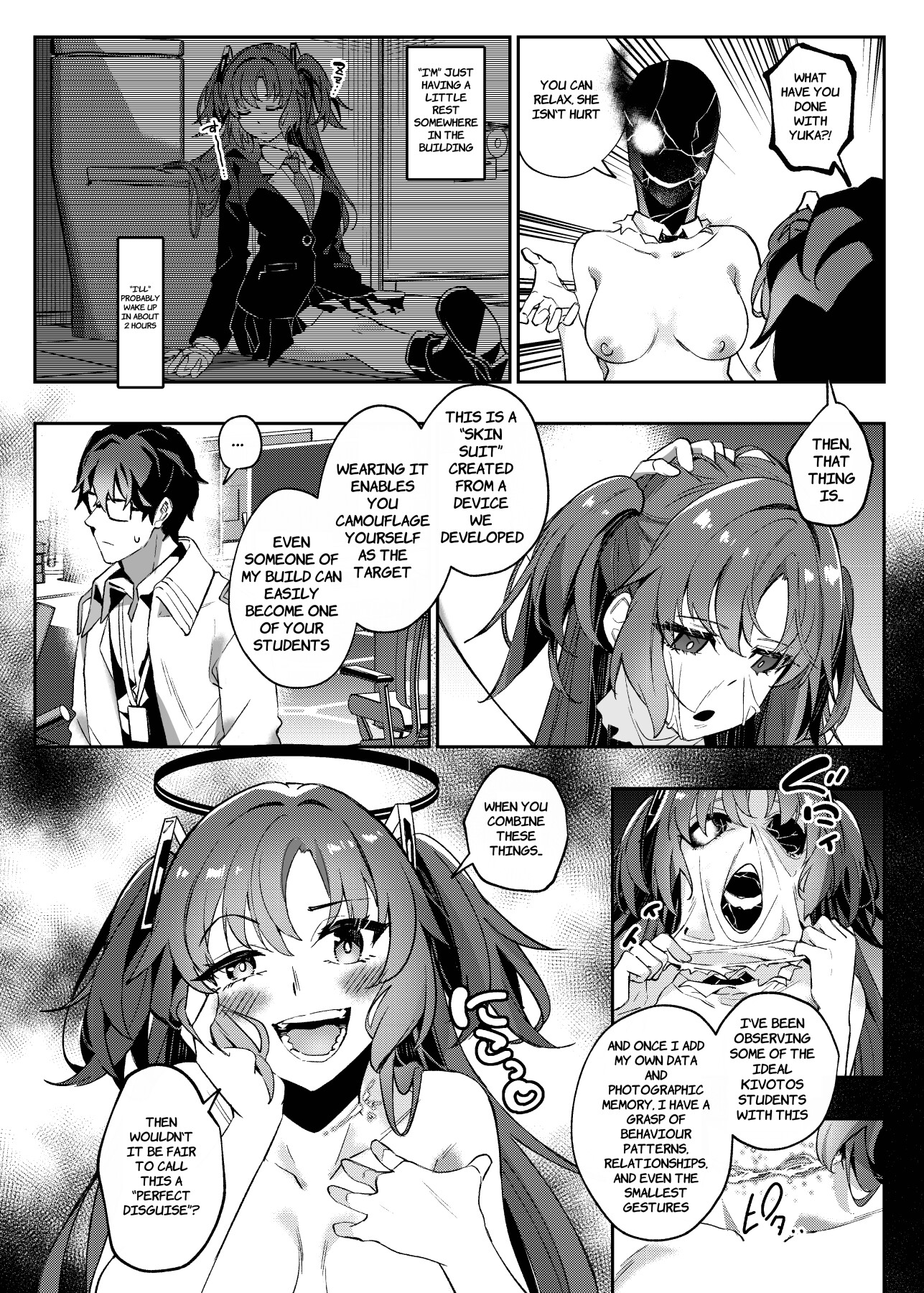 Hentai Manga Comic-The Strategy to Weaken Schale Sensei with Temptation-Read-34